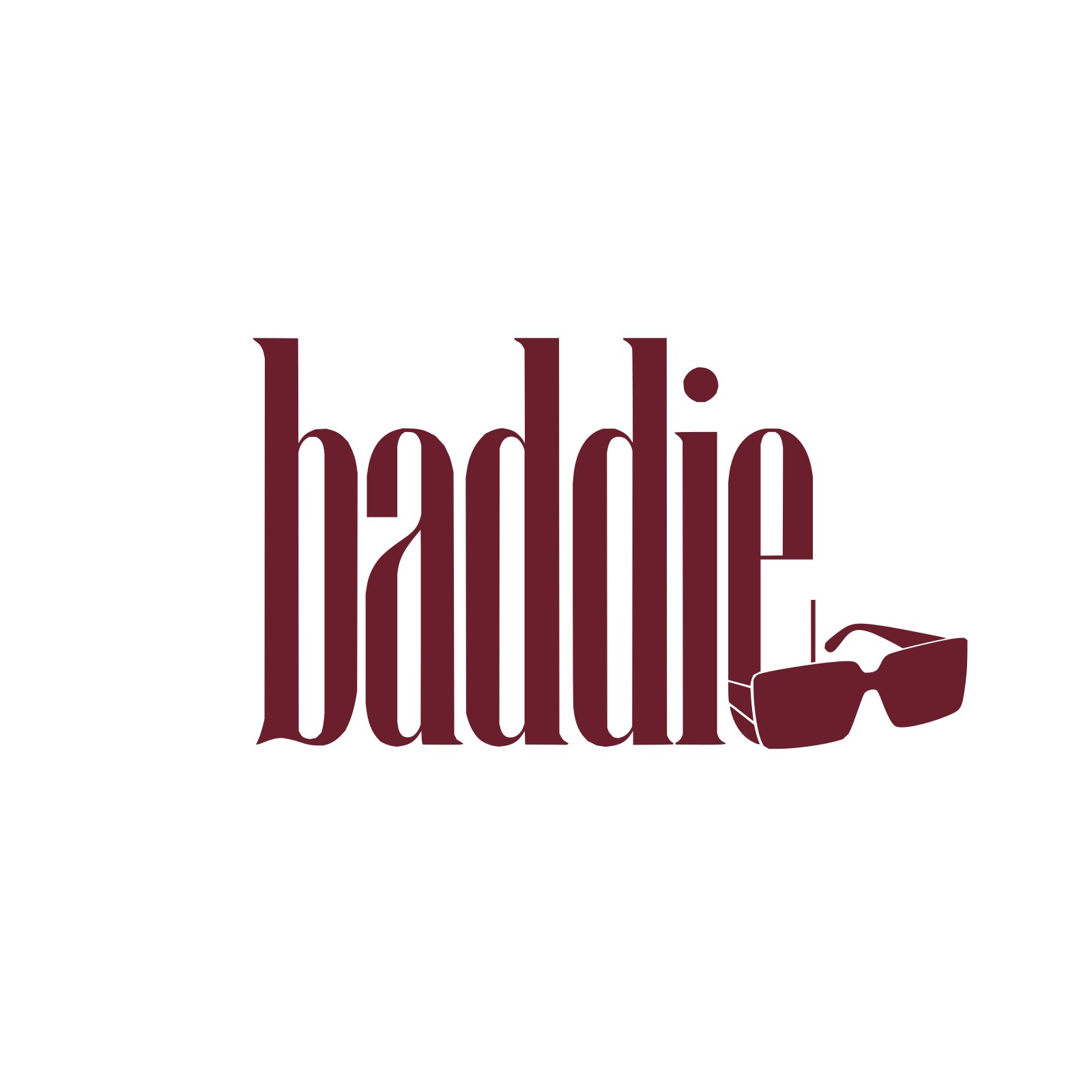 baddie mug, the full wrap, flat