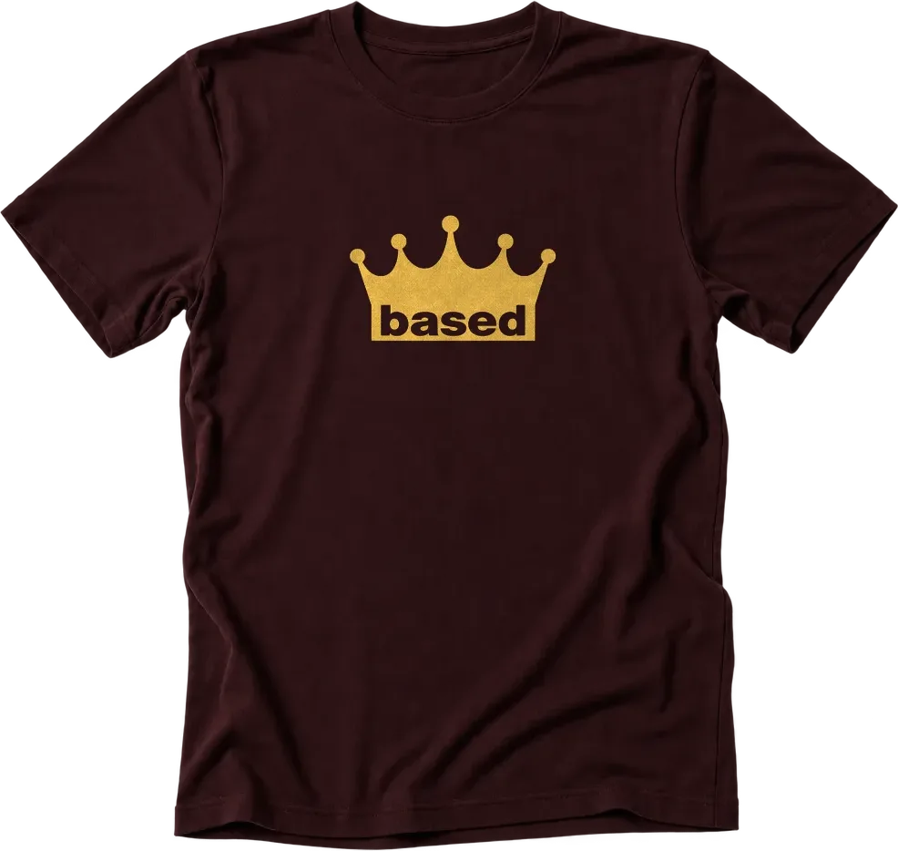 based tshirt, front