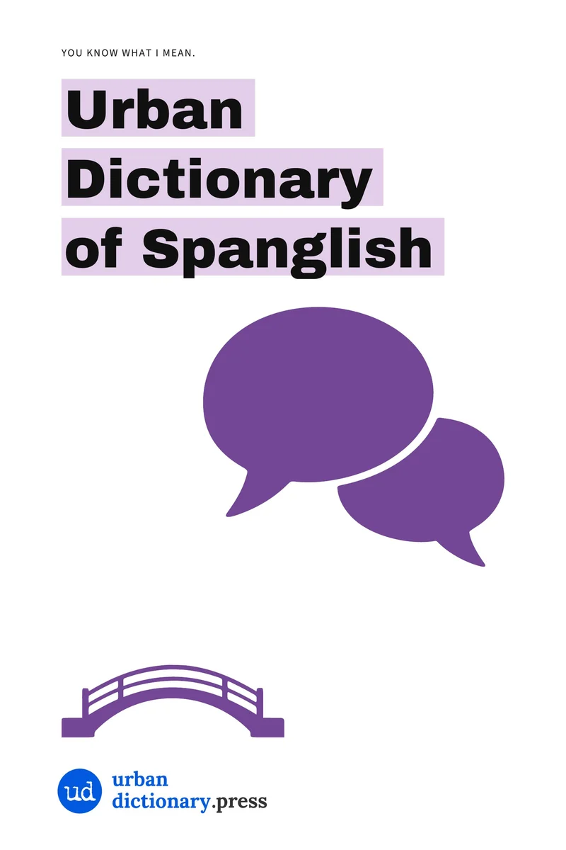 Front cover of the Urban Dictionary of Spanglish ebook
