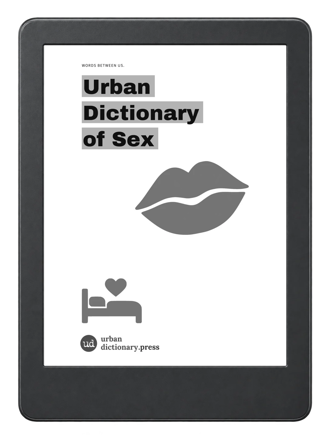 Ebook on an illustrative e-reader; device not included