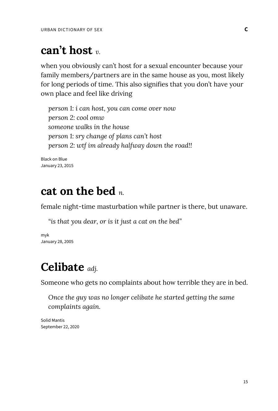 Preview page 21 of Urban Dictionary of Sex