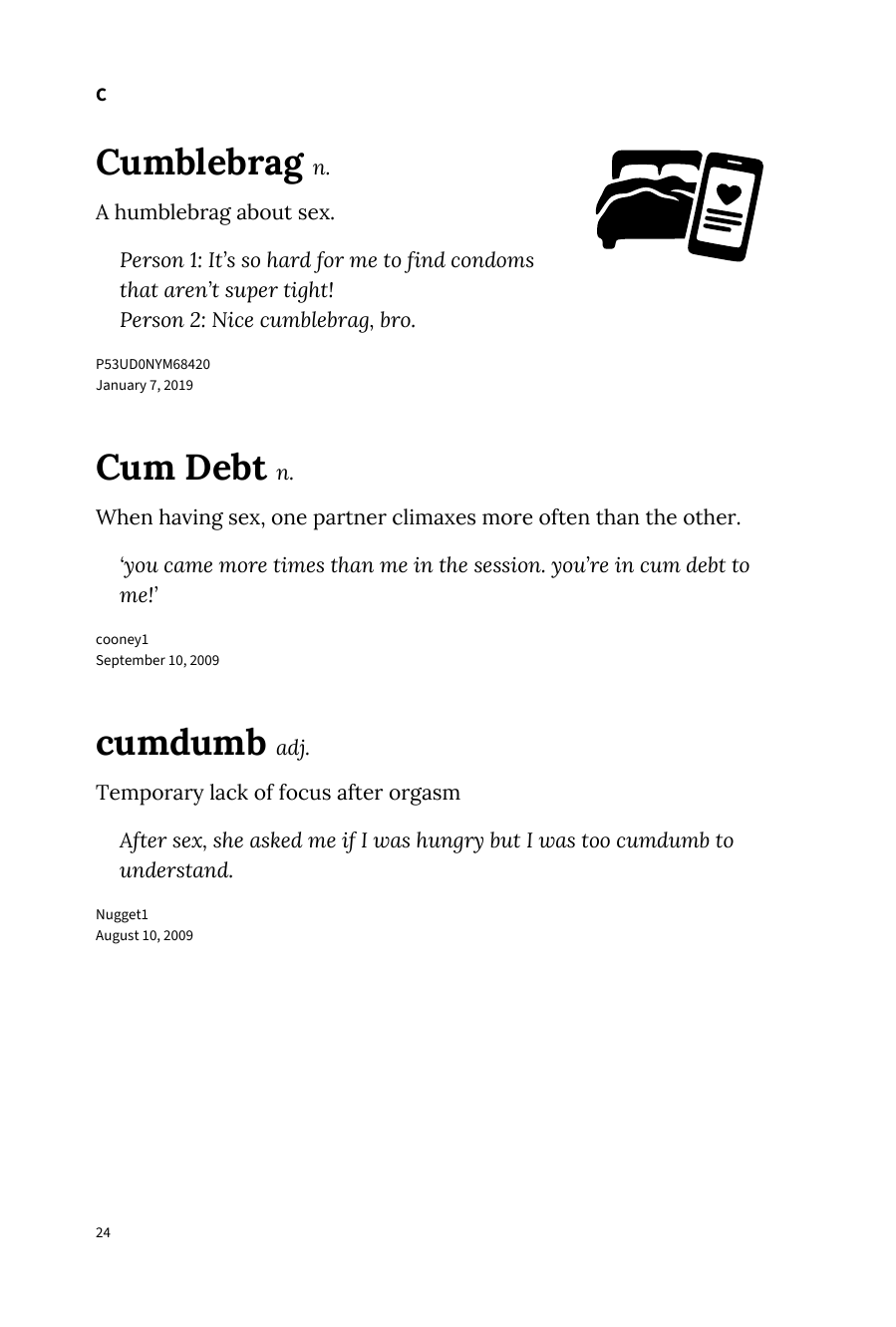 Preview page 30 of Urban Dictionary of Sex