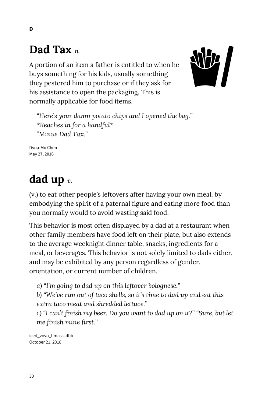 Preview page 36 of Urban Dictionary of Family