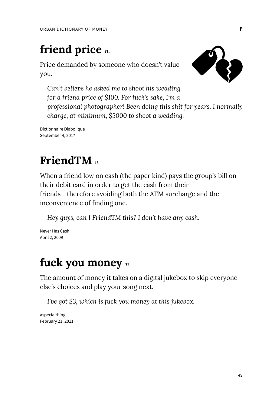 Preview page 55 of Urban Dictionary of Money
