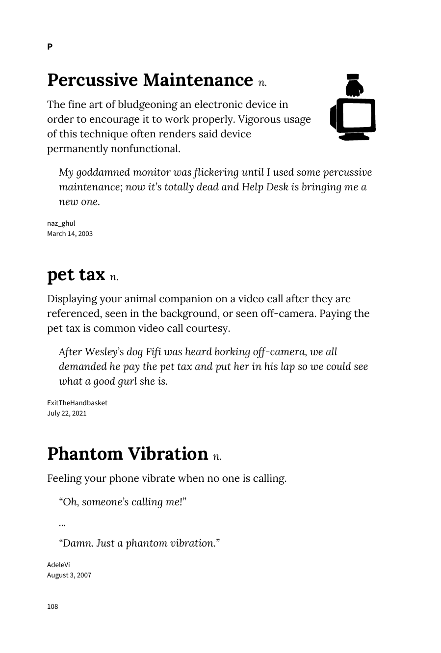 Preview page 114 of Urban Dictionary of Technology