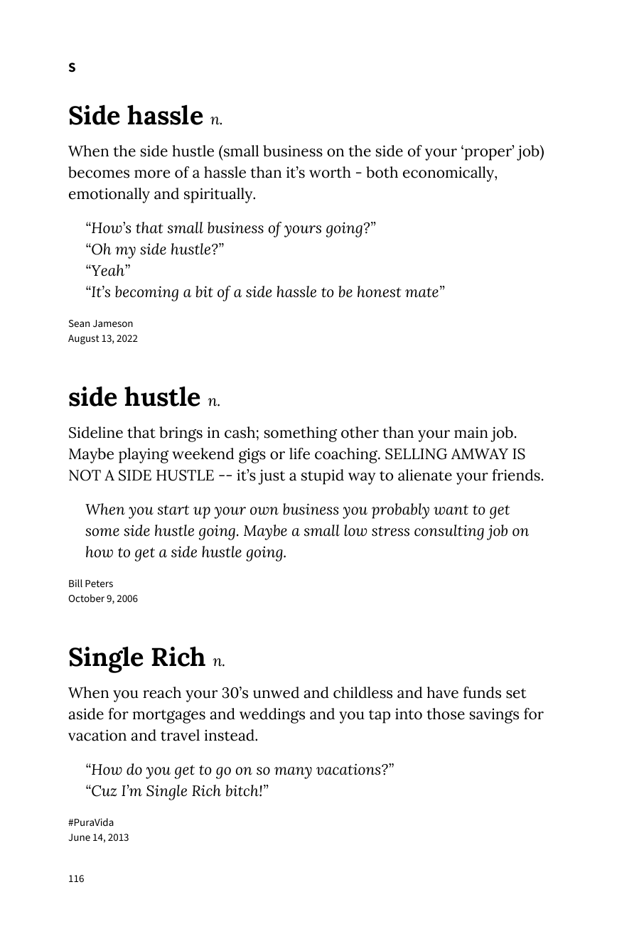 Preview page 122 of Urban Dictionary of Money