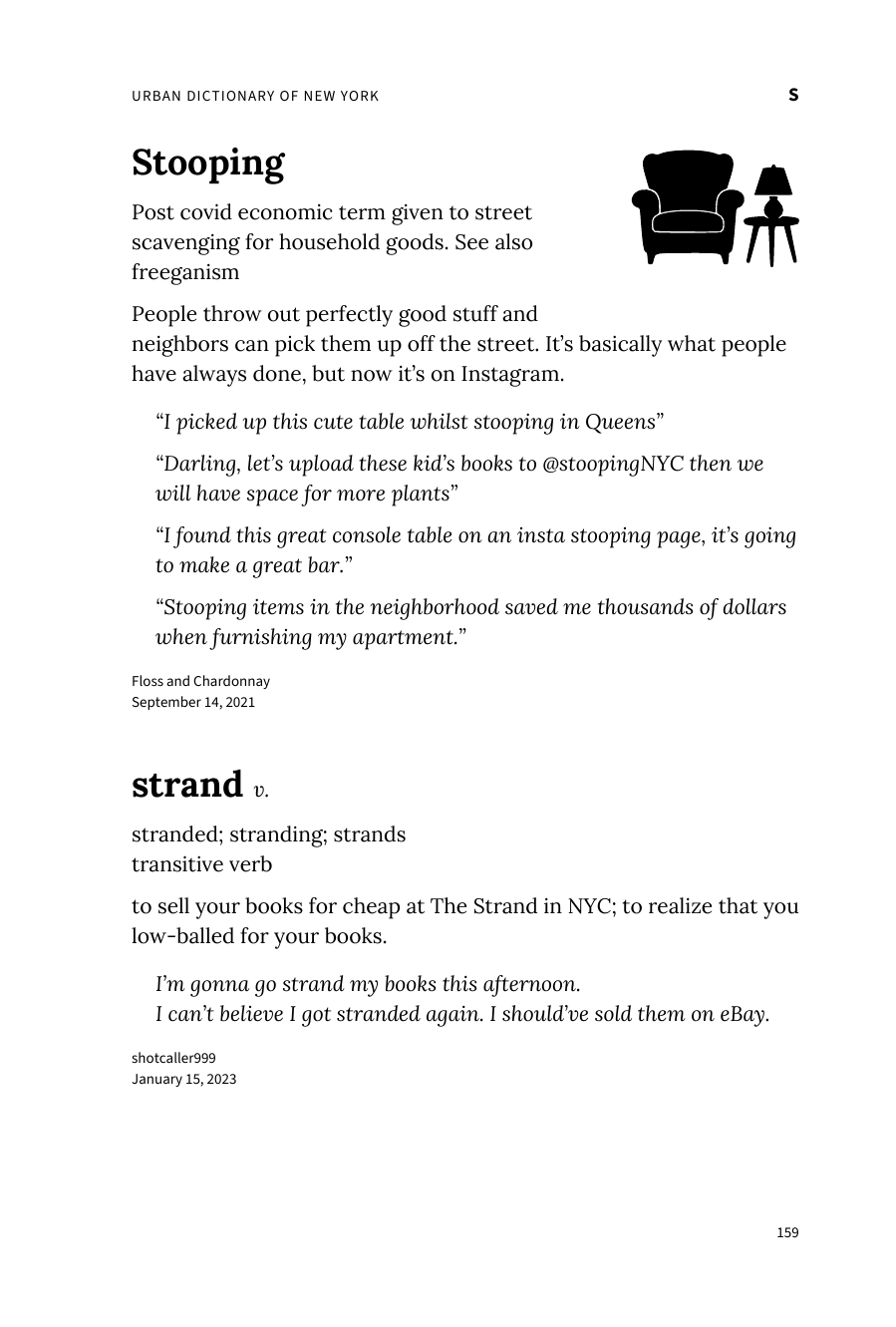 Preview page 165 of Urban Dictionary of New York