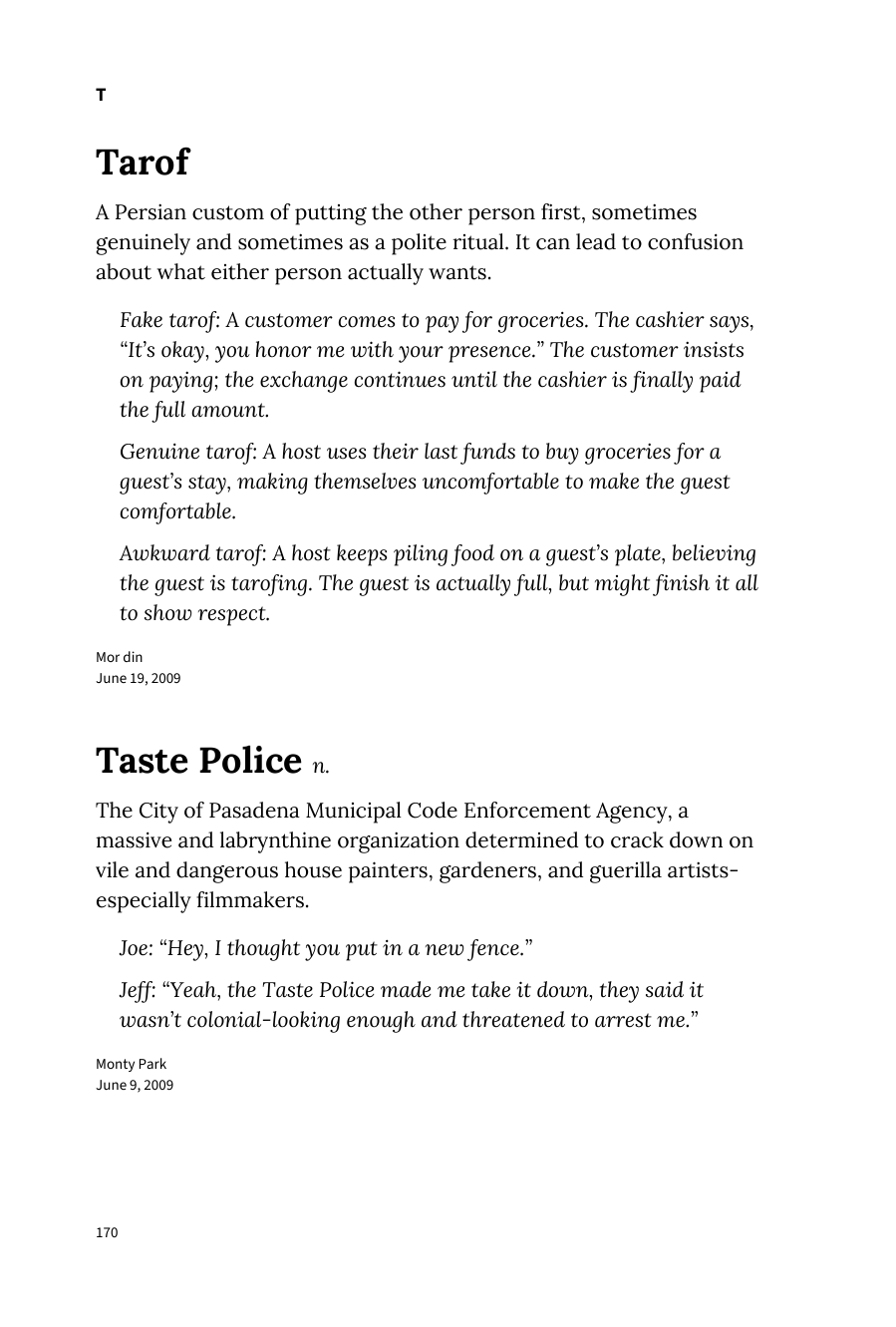 Preview page 176 of Urban Dictionary of Los Angeles