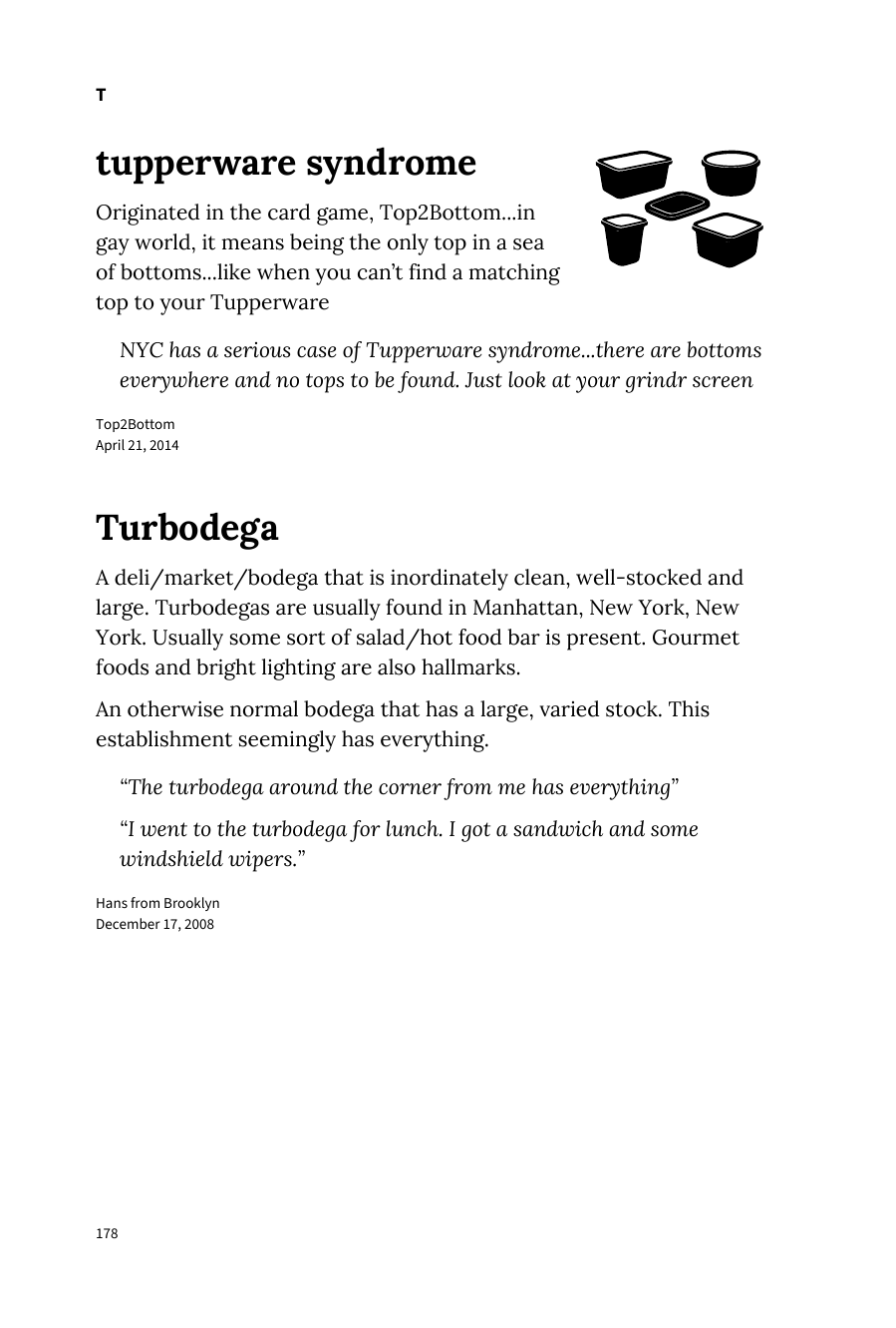 Preview page 184 of Urban Dictionary of New York