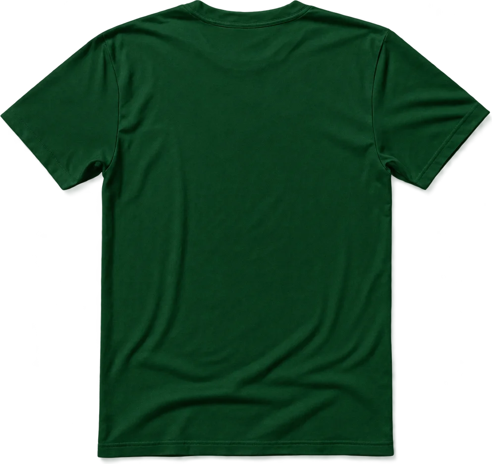 In more shit than a Werribee duck tee, blank back