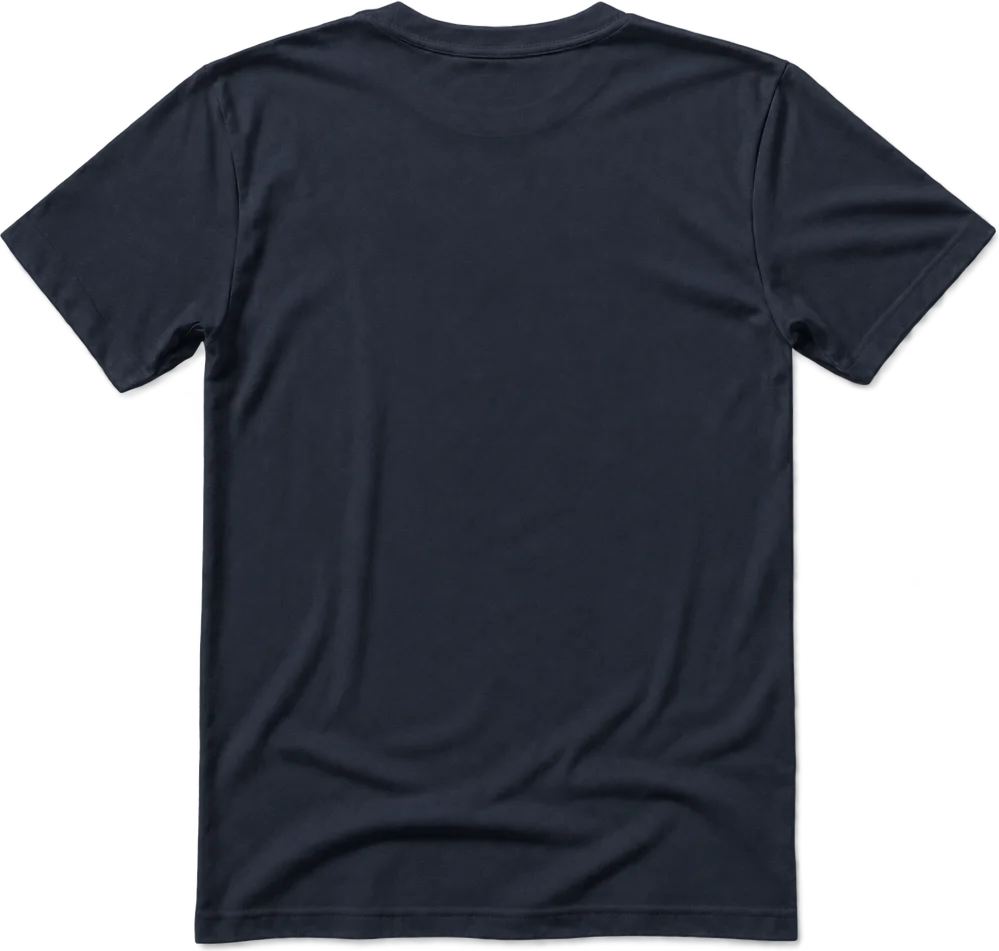 In more shit than a Werribee duck tee, blank back